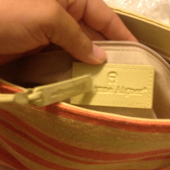 NWT ETIENNE AIGNER Stripes Collection Bag - Picture 4 of 4