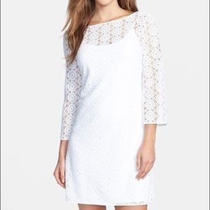 Lilly Pulitzer Topanga Crochet Lace Shift Dress