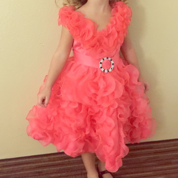 NWT! $5off 2day Only! Coral Pageant Winner Dress.