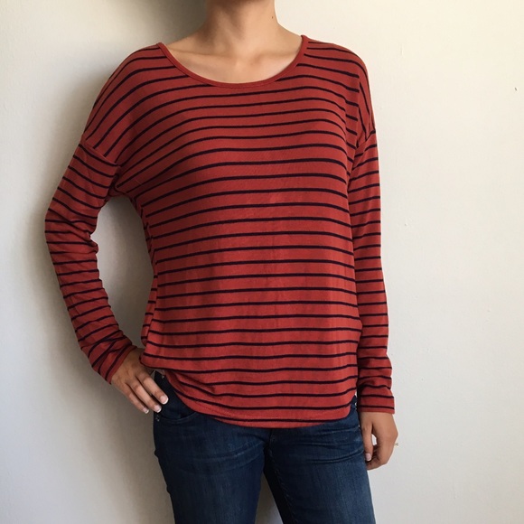 Elbow Patch & Open Back Slit Tunic - Picture 2 of 4