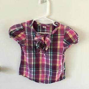 Cherokee Plaid Top
