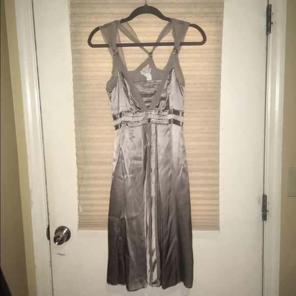 Silk cocktail dress