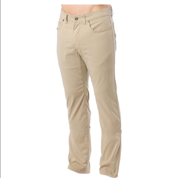 prana brion dark khaki