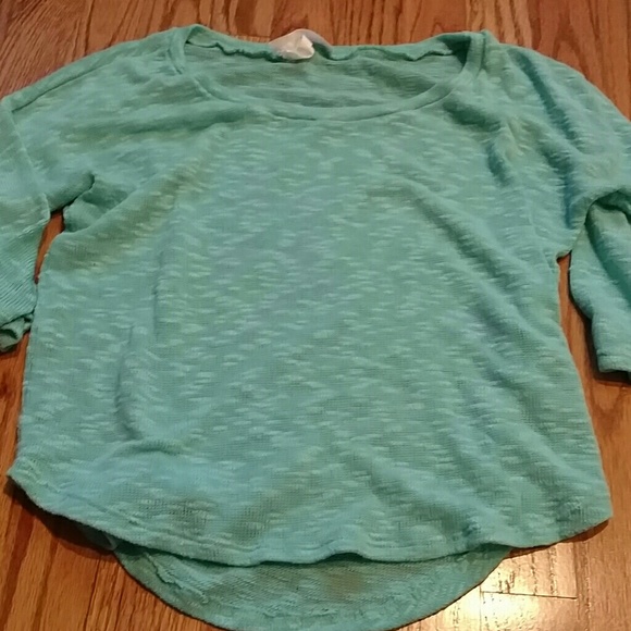 Light green sweater