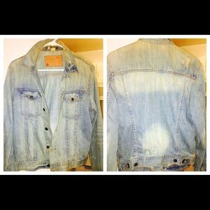 Levi's distressed vintage denim jacket