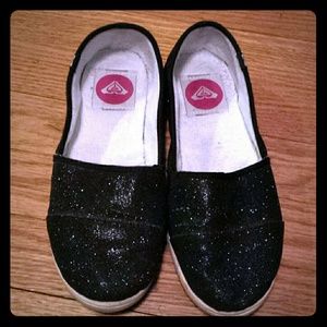Roxy Glitter Flats
