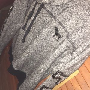 PINK Victoria Secret slouchy sweatshirt NWOT