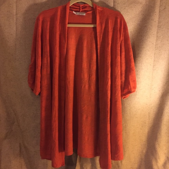 Maurice's Short Sleeve Open Cardigan