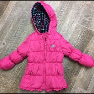 Girls London Fog Puffer Coat