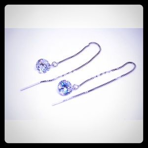 Rhinestone Drop Earrings