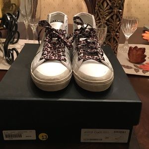 Saint Laurent hi top sneaker