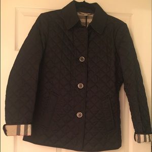 Burberry Quilted Coat -Medium