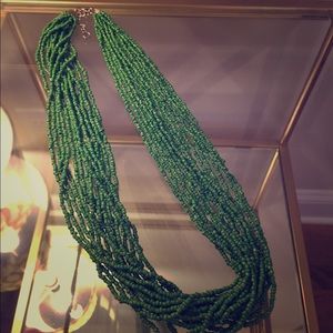 Green Beads Necklace