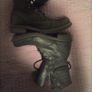 Superdry Mens Combat Boots