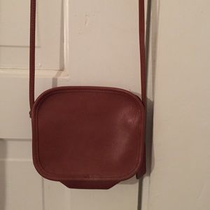 Small coach leather crossbody satchel (reduced!)