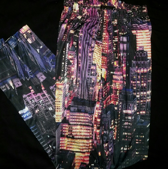 City Lights Printed Leggings