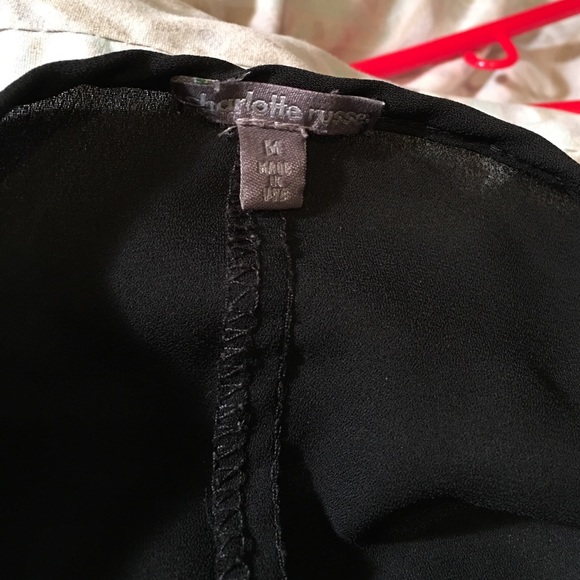 Short sleeve  black tunic - Picture 3 of 3