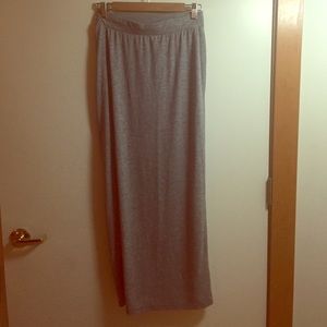 Gray Maxi skirt