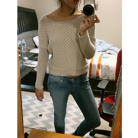 Slouchy Oatmeal Sweater