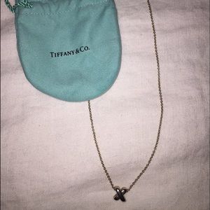 Tiffany X necklace
