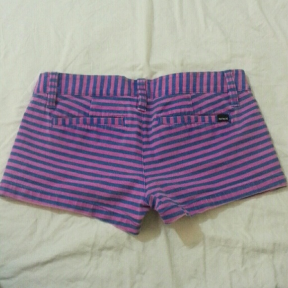Royal + Magenta = Hot Hurley Short Shorts - Picture 2 of 2