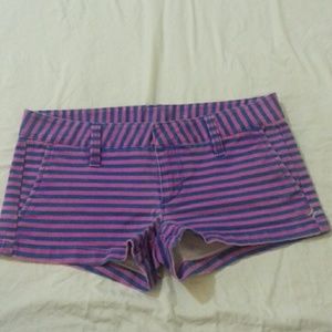 Royal + Magenta = Hot Hurley Short Shorts