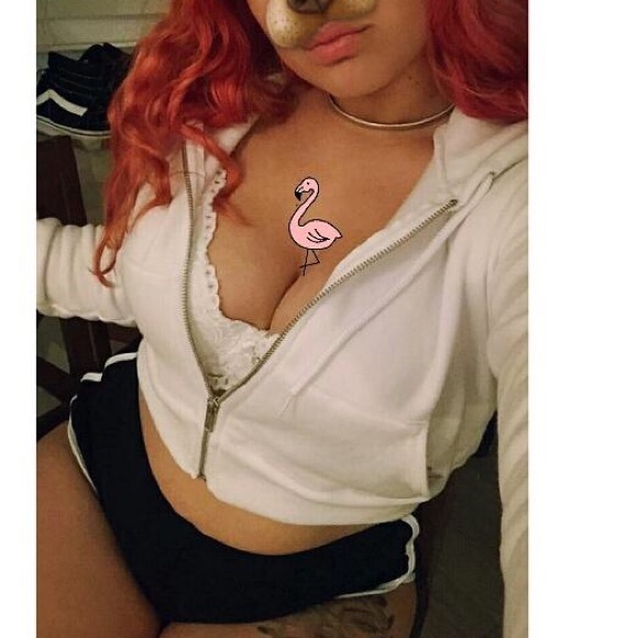 AA white crop top