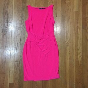 Ralph Lauren Jersey surplice dress