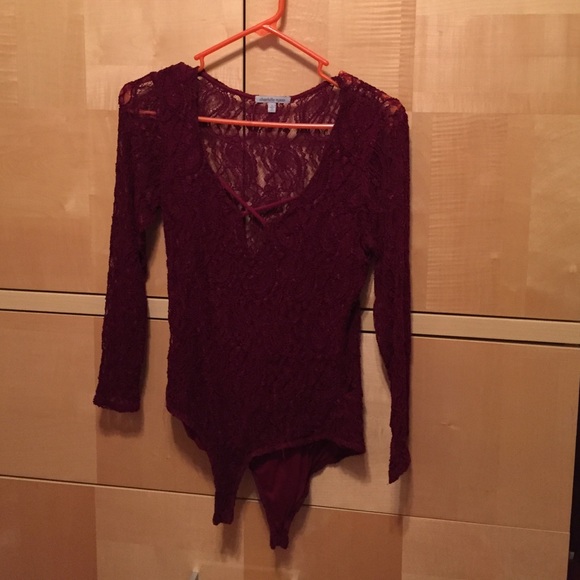 Maroon onesie