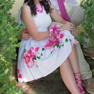 2 piece My Michelle homecoming dress