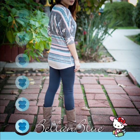 The LORRIE print top - PINK mix - Picture 3 of 4