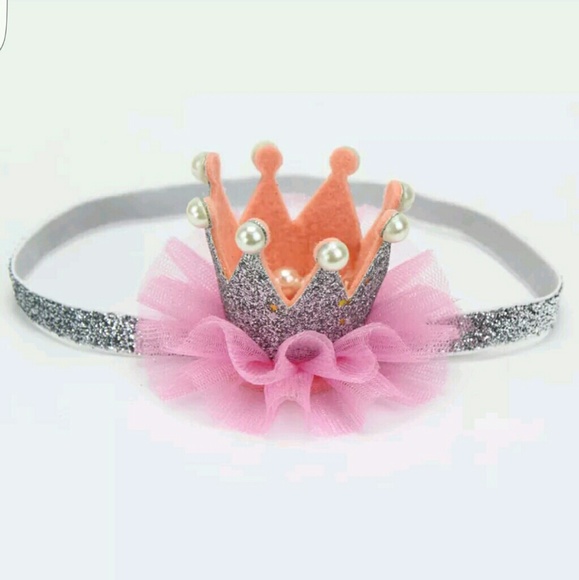 Baby girl NWOT crown headband