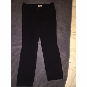 Black skinny dress pants