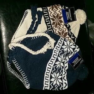 Peruvian hats with twist ties