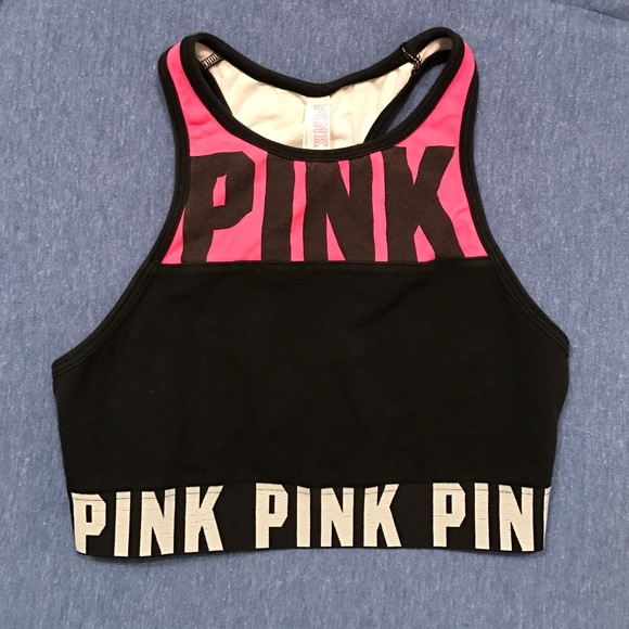 PINK High Neck Sports Bra
