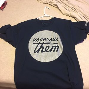 Us versus them t shirt