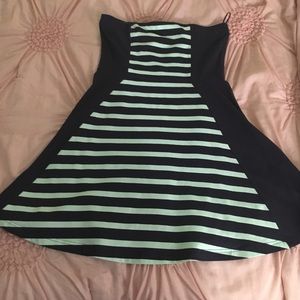 Express strapless dress