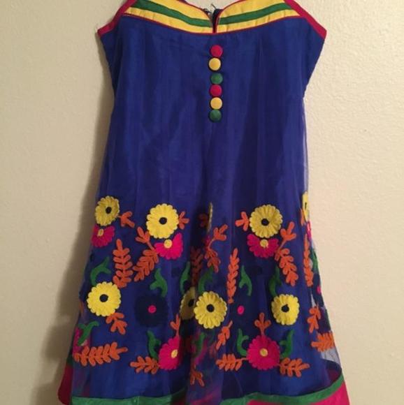 Blue party dress size 3T