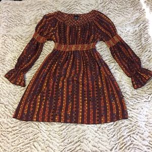 Anna Sui for Target XS Silk Dress Tunic Boho Rare