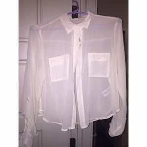 Sheer blouse
