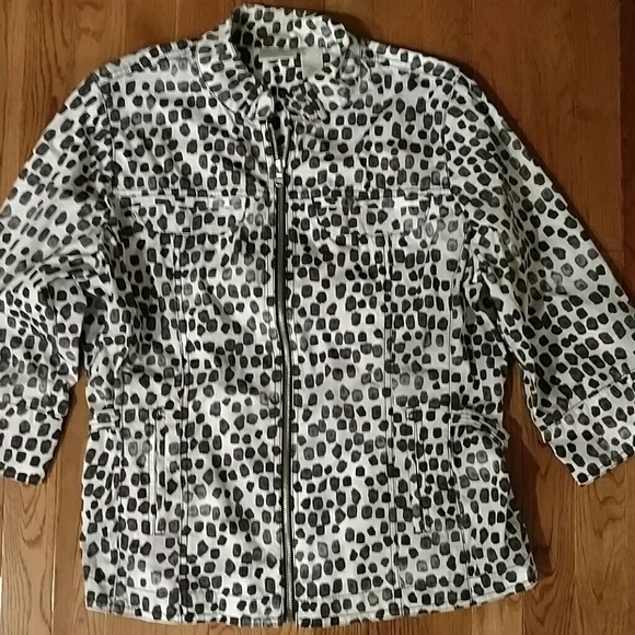 Zenergy by Chico's Rain Jacket NWOT