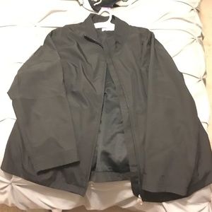 Cutter and Buck black wind breaker