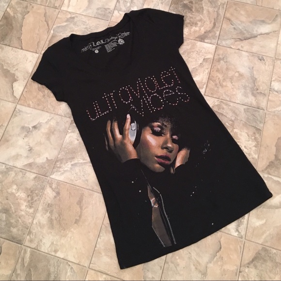 L.O.L. Vintage Tops - NWOT L.O.L. 'ULTRAVIOLET VIBES' graphic tee