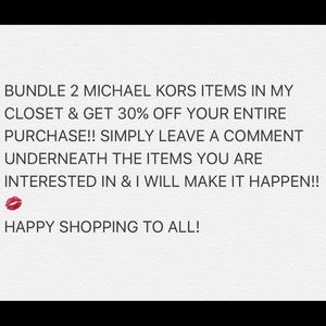 👠 GET YOURSELF SOME MICHAEL KORS BUNDLES! 👠