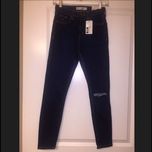 Topshop Moto Jamie high waist ankle grazer jeans