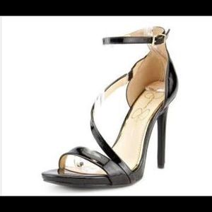 Jessica Simpson Rayli Black patent heels size 8