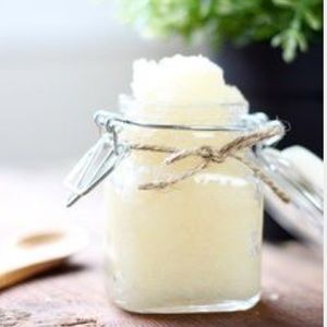 Home made sugar scrubs