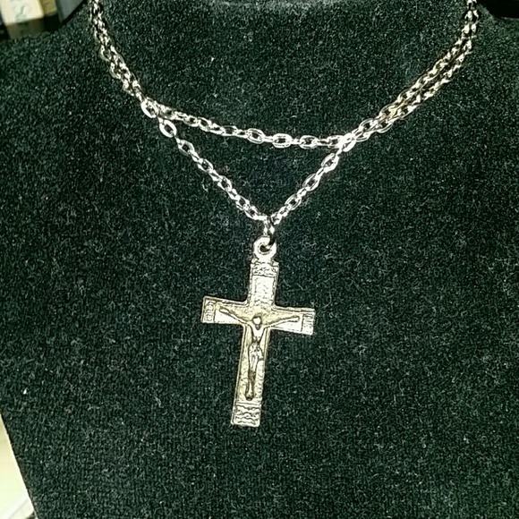 Vintage Cross Necklace