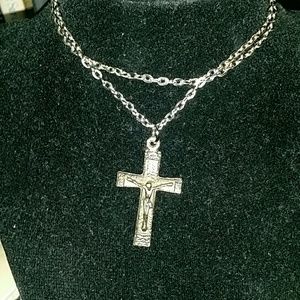 Vintage Cross Necklace