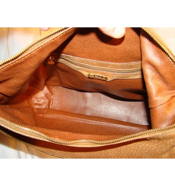 👋🏾SOLD👋🏾authentic FENDI embossed suede CROSSBODY purse - Picture 7 of 16